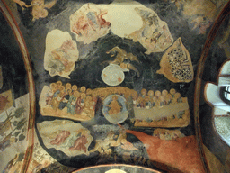 Fresco of the Last Judgment in the parecclesion of the Church of St. Savior in Chora