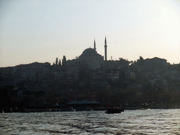 The Fatih Mosque, viewed from the Golden Horn ferry