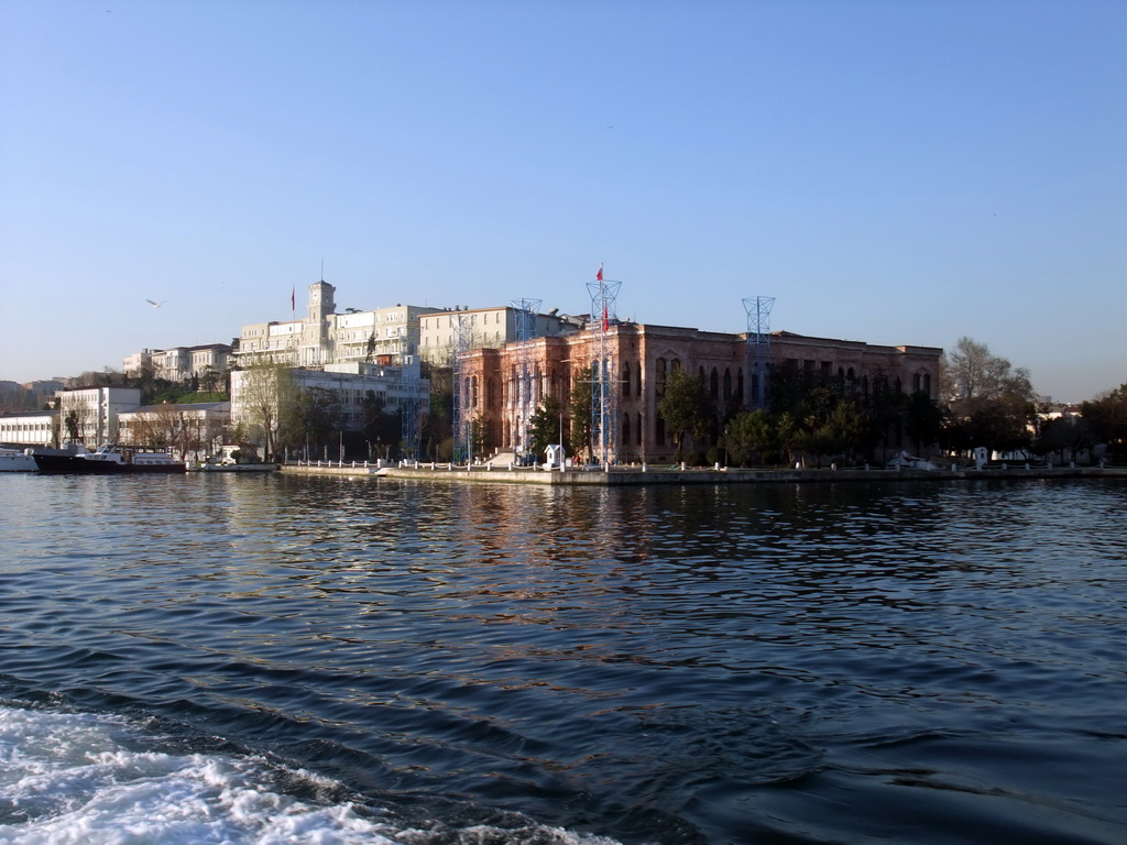 The Istanbul Naval Hospital and the Northern Sea Area Command, viewed from the Golden Horn ferry
