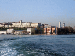 The Istanbul Naval Hospital and the Northern Sea Area Command, viewed from the Golden Horn ferry