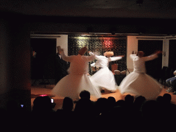 Dancers during the Whirling Dervishes Ceremony