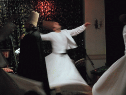 Dancers during the Whirling Dervishes Ceremony