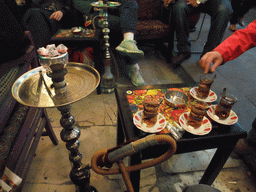 Waterpipe and tea in the Corlulu Ali Pasa Medresesi medrese
