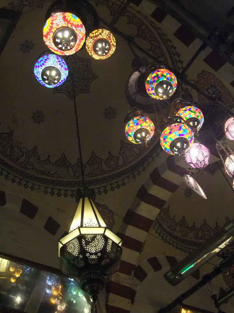 Lamps in the Corlulu Ali Pasa Medresesi medrese