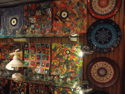 Plates and cups in the shop in the Corlulu Ali Pasa Medresesi medrese