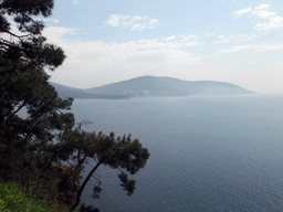 View from Heybeliada island on Büyükada island