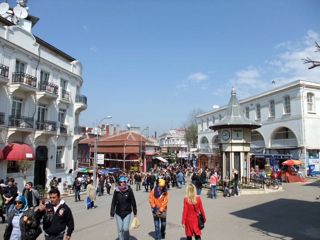 Square at Büyükada island