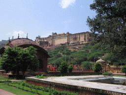 The Amber Fort Garden and the Amber Fort