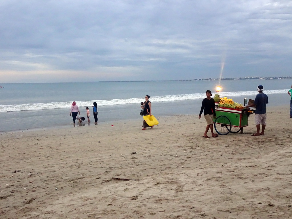 Corn sellers at Jimbaran Beach