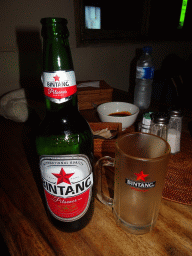 Bintang beer at the Fat Chow Temple Hill restaurant
