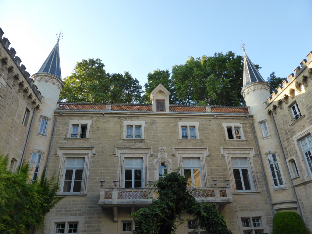 Facade of the Château de Beauregard castle