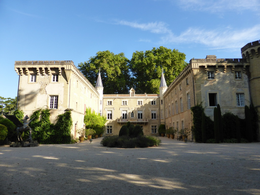 Front of the Château de Beauregard castle