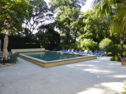 Swimming pool of the Château de Beauregard castle