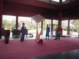 Acrobats at Qingming Shanghe Park