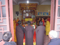 Buddhist monks at Youguo Temple