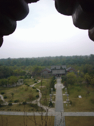 View from a window in the Iron Pagoda at Youguo Temple on the surroundings