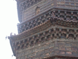 Two layers of the Iron Pagoda at Youguo Temple