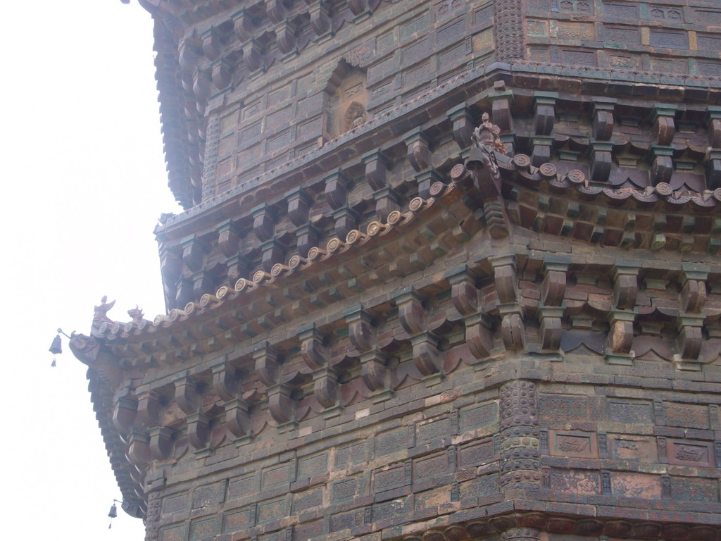 Two layers of the Iron Pagoda at Youguo Temple