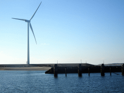 Windmill at the northwest side of the Neeltje Jans island