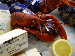 Lobster at the Seafarm restaurant