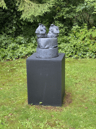 Statue at the Voortuin garden at the Zeeuwse Oase garden