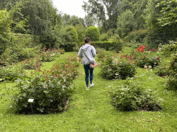 Miaomiao at the Lindenhof garden at the Zeeuwse Oase garden