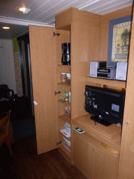 Closet in the living room of our holiday home at the Center Parcs Kempervennen holiday park