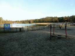 South side of the beach at the Center Parcs Kempervennen holiday park