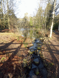 Stream at the northeast side of the Center Parcs Kempervennen holiday park