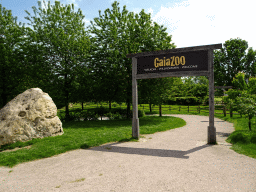 Entrance to the GaiaZOO at the Dentgenbachweg street