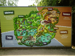 Map of the GaiaZOO