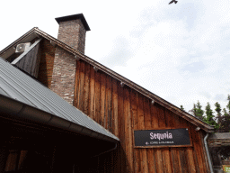 Front of the souvenir shop at the Taiga area at the GaiaZOO