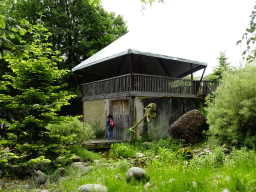 Building at the Taiga area at the GaiaZOO