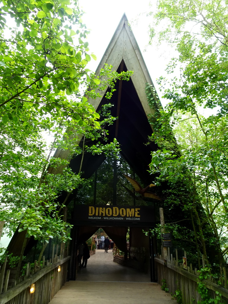 Front of the DinoDome at the Limburg area at the GaiaZOO