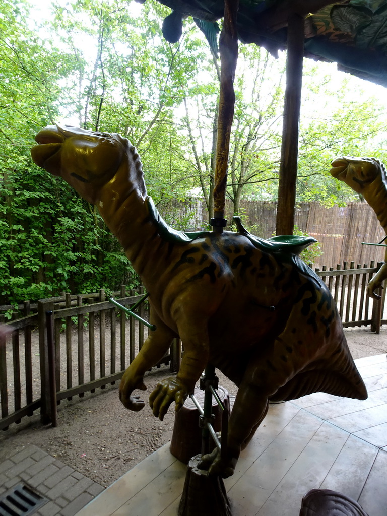 Dino Carousel at the Limburg area at the GaiaZOO