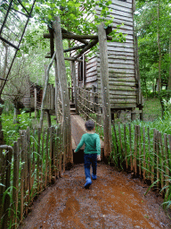 Max at the JungleTour playground at the Limburg area at the GaiaZOO