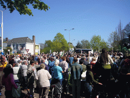 Flower parade in Lisse