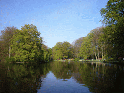 The central lake of the Keukenhof park