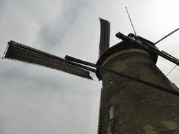 Top part of the right back of the Museum Windmill Nederwaard