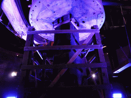 Gear wheel at the top floor of the Museum Windmill Nederwaard