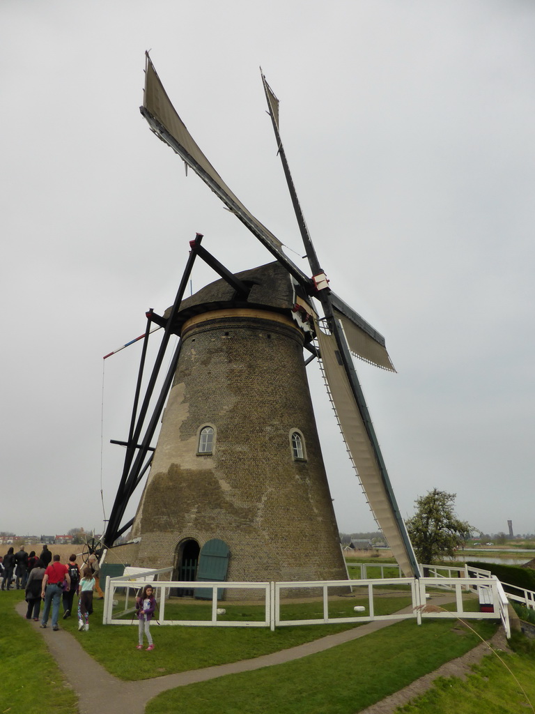 Left side of the Museum Windmill Nederwaard