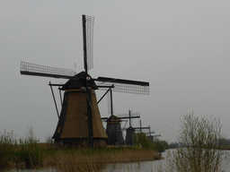 The Overwaard No. 4, 5, 6, 7 and 8 windmills