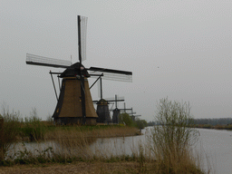 The Overwaard No. 4, 5, 6, 7 and 8 windmills