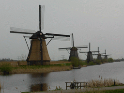 The Overwaard No. 4, 5, 6, 7 and 8 windmills