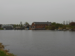 The G.N. Kok pumping station and the visitor center Wisboomgemaal