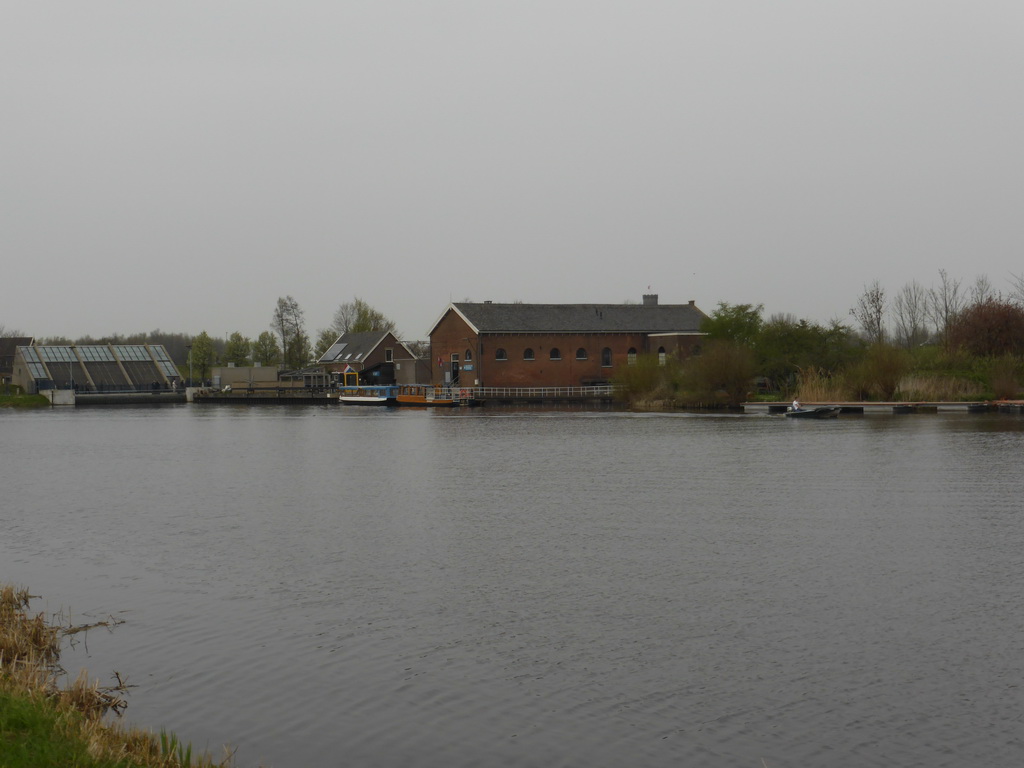 The G.N. Kok pumping station and the visitor center Wisboomgemaal