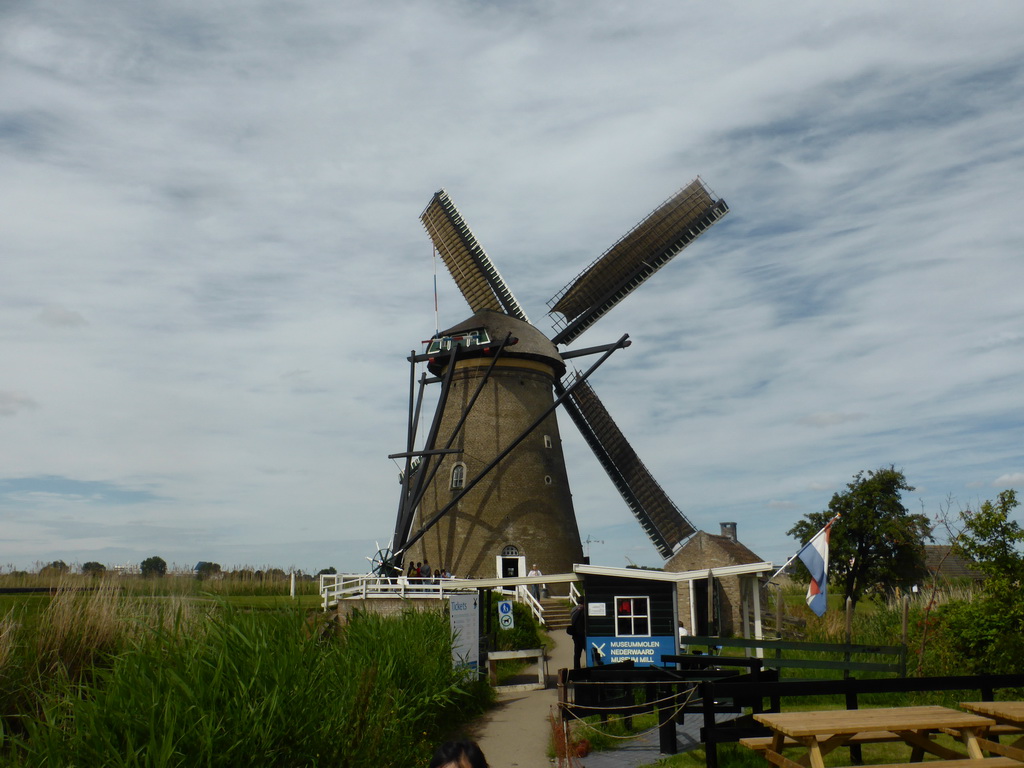 The Museum Windmill Nederwaard and its ticket booth