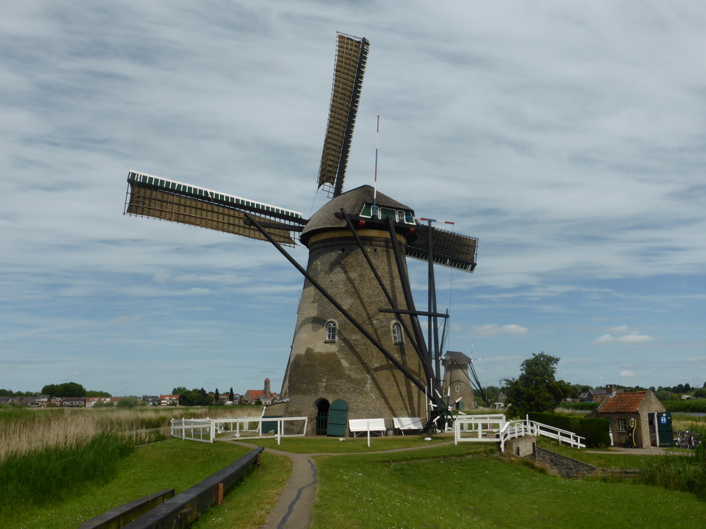 Southeast side of the Museum Windmill Nederwaard