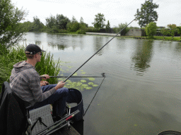 Fisherman at the Molenkade Nederwaard street