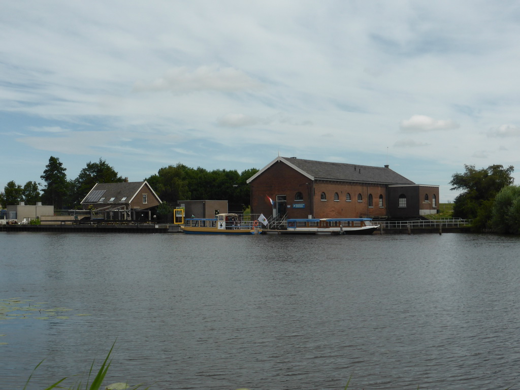 The visitor center Wisboomgemaal and surroundings